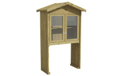 BOITE A LIVRE EXTÉRIEURE HAMLET EN BOIS 2 PORTES BATTANTES
BOITE A LIVRE FABRICATION FRANÇAISE  POUR ESPACE PUBLIC