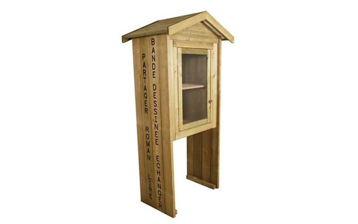 BOITE A LIVRE MUNICIPALE HAMLET EN BOIS
BOITE A LIVRE POUR PARC ET CENTRE VILLE
MOBILIER EN BOIS FRANÇAIS POUR COLLECTIVITÉ