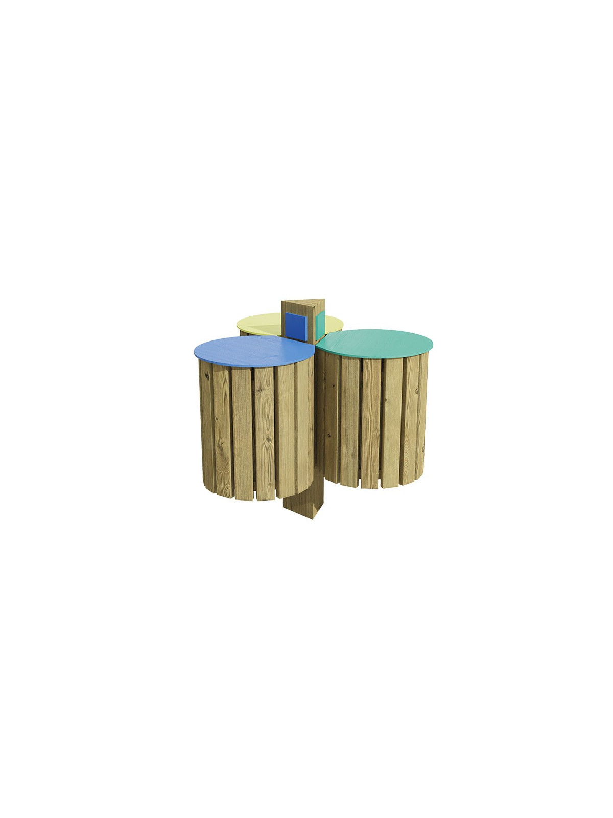 CORBEILLE DE PROPRETÉ ENFANT 3 FLUX ARTEMIS POUR MATERNELLE
POUBELLE RONDE POUR ENFANT ARTIMIS EN BOIS POUR ÉCOLE