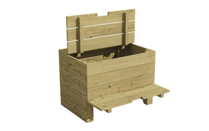 COMPOSTEUR EN BOIS 430 L POUR JARDIN PUBLIC COLLECTIF
COMPOSTEUR ÉCOLOGIQUE EXTERIEUR POUR COLLECTIVITÉ