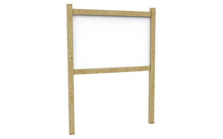 PANNEAU D'AFFICHAGE EXTÉRIEUR EN BOIS SANS TOITURE 
PANNEAU D'INFORMATION EN BOIS POUR ECOLE MAIRIE PARC ET COLLECTIVITÉ