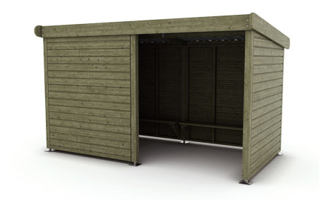 STATION BUS ARDECHE EN BOIS 3800 mm, 5700 mm
STATION BUS EXTERIEUR EN BOIS POUR GRANDE VILLE ET COLLECTIVITÉ