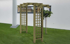 PERGOLA EN BOIS EN ARCHE STAZZONA POUR PROFESSIONNEL
ARCHE EN BOIS DE JARDIN MODERNE POUR PARC OU COURS EXTÉRIEURS