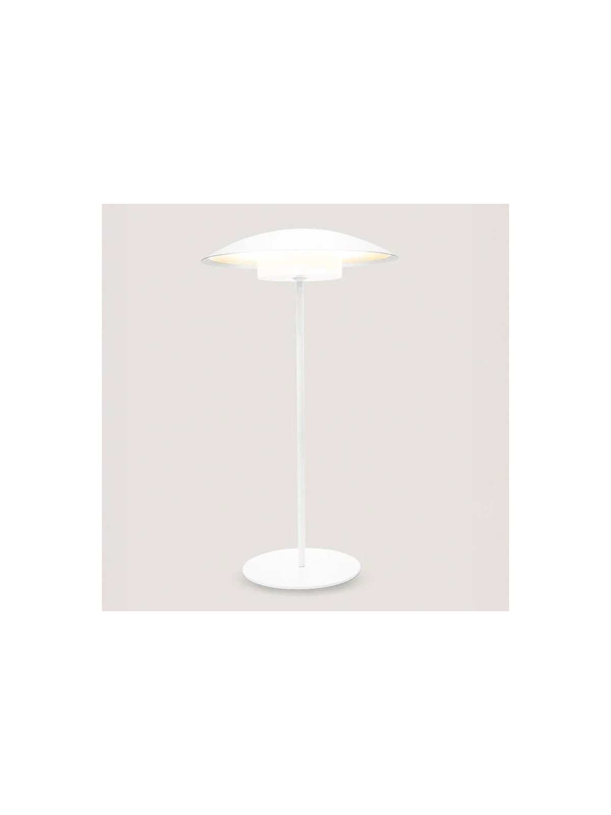 LAMPE DECORATIVE SANS FIL SARDINIA 40 BLANC