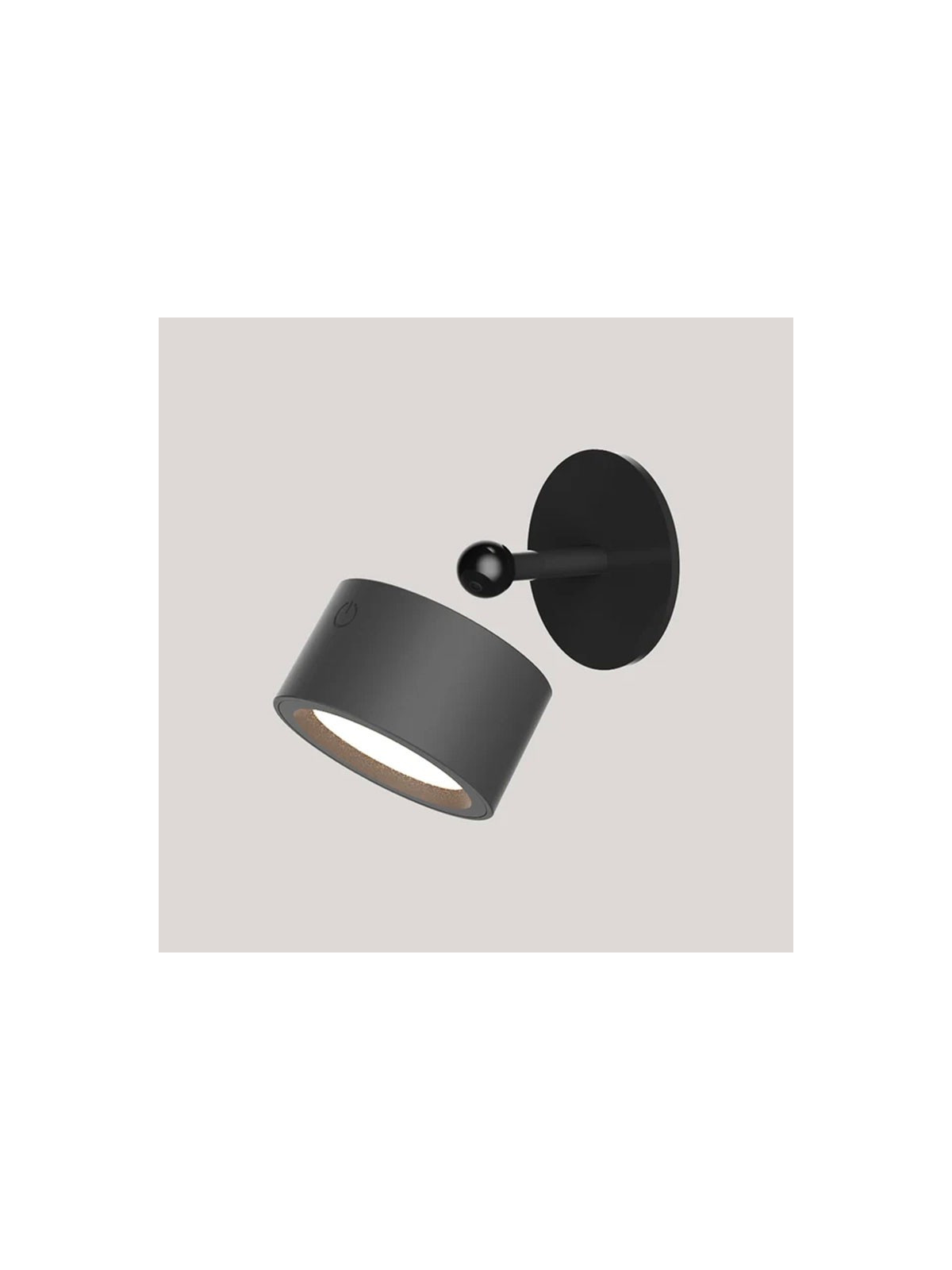 LAMPES MURALE ROLL 8 noir