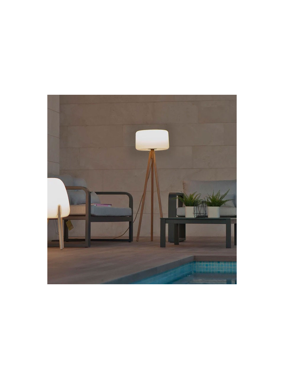 LAMPADAIRE TRÉPIED CHLOE 140