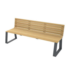 BANC EXTERIEUR MARIANNE MULTI LAMES BOIS
MOBILIER URBAIN ECOLOGIQUE EN ROBINIER