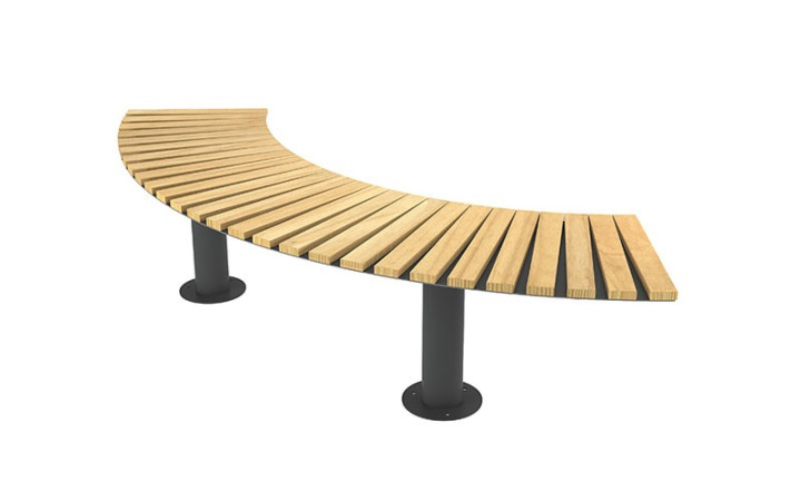 BANQUETTE EXTERIEUR COURBE MARIANNE BOIS
MOBILIER URBAIN POUR ESPACE PUBLIC