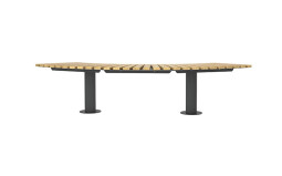 BANQUETTE EXTERIEUR COURBE MARIANNE BOIS
MOBILIER URBAIN POUR ESPACE PUBLIC