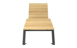 CHAISE LONGUE EXTERIEUR MARIANNE BOIS
MOBILIER URBAIN DESIGN ET MODERNE POUR PARC ET JARDIN PUBLIC