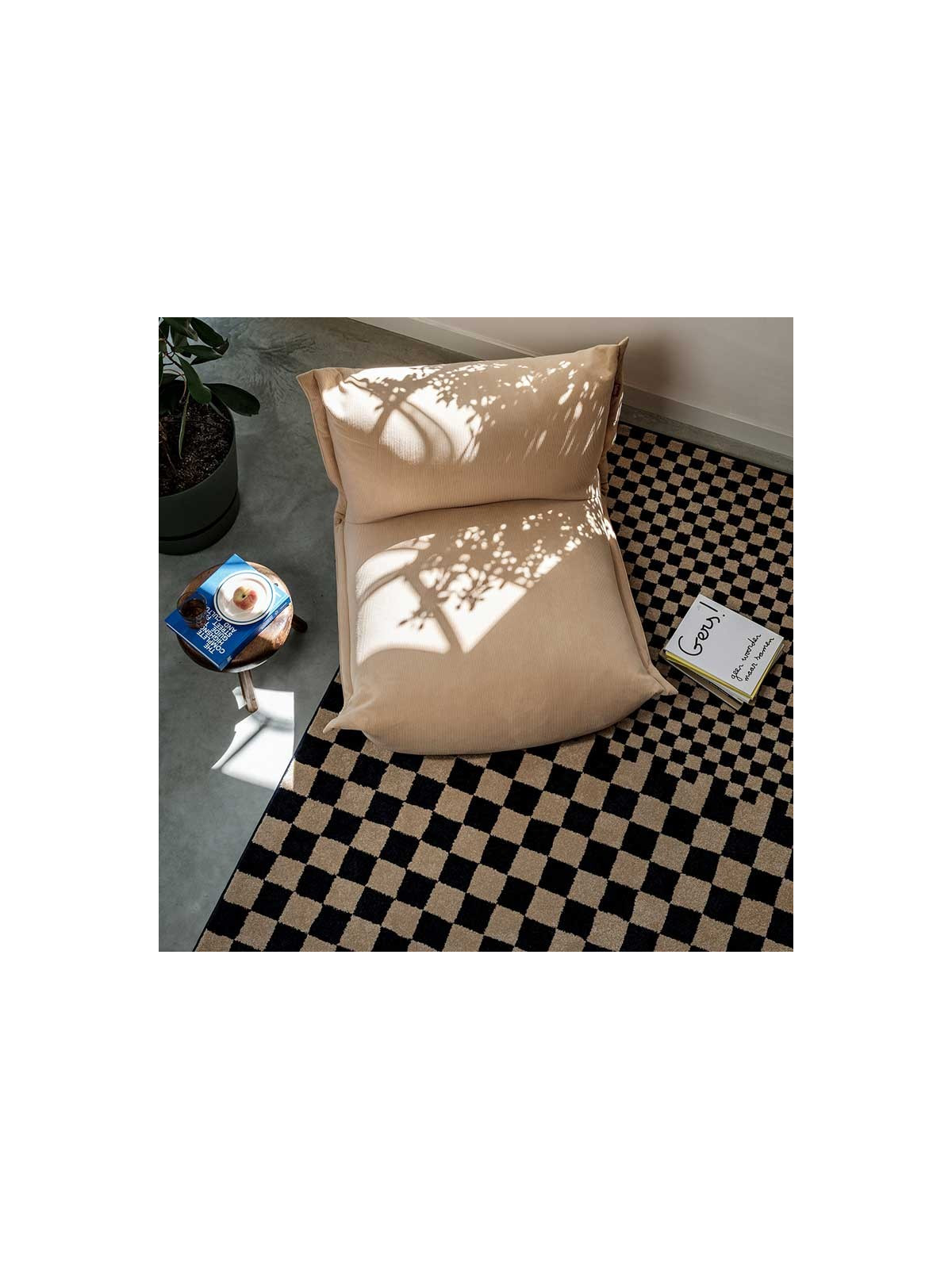 POUF DESIGN THE BONBARON CONFORT POUR ESPACE DETENTE INTERIEUR