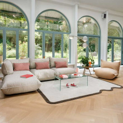 CANAPE D'ANGLE SUMO MODULABLE ET DESIGN POUR SALLE DE REPOS
CANAPE MODERNE ET TENDANCE POUR LES ENTREPRISES