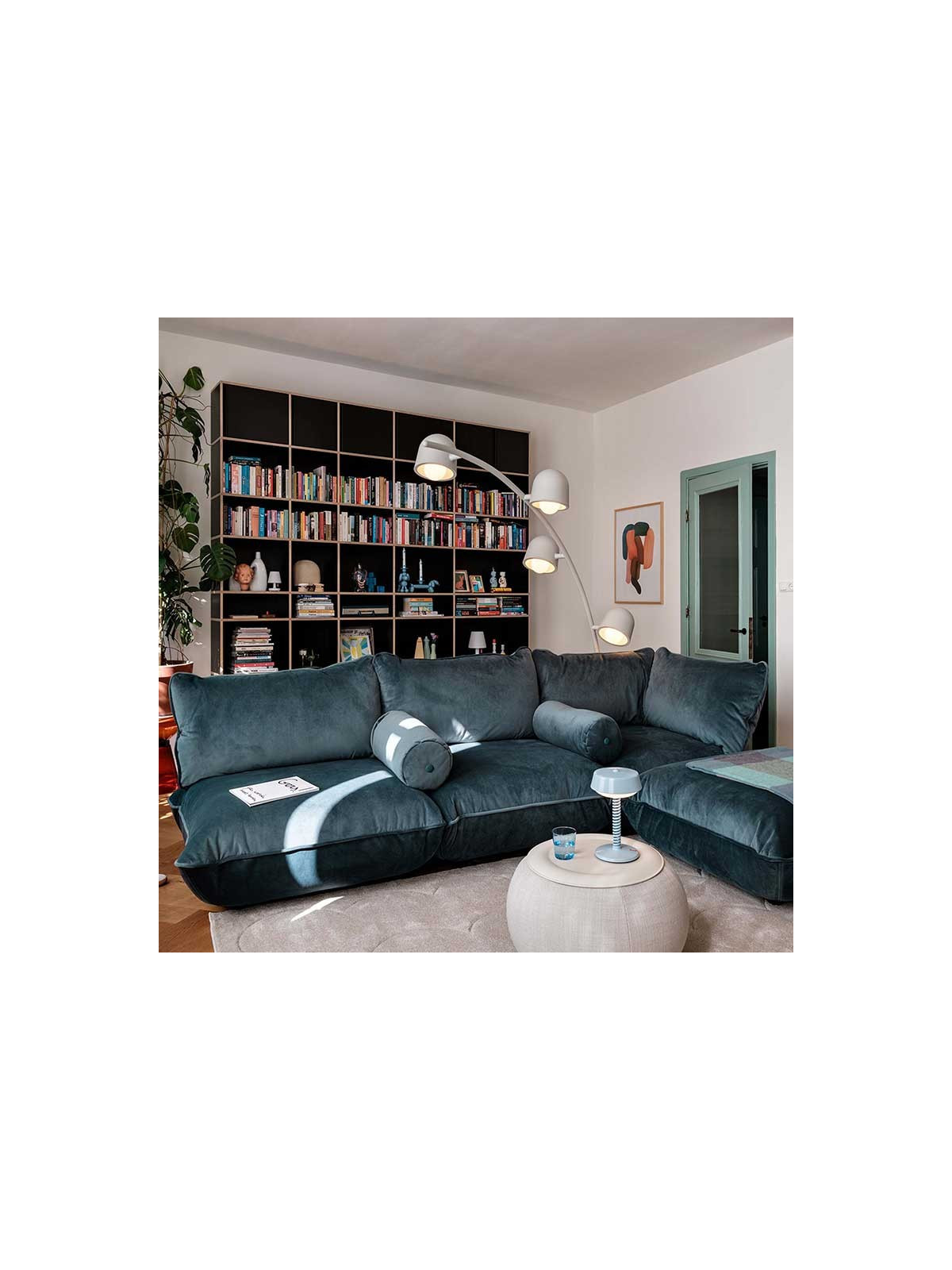 LAMPADAIRE DESIGN BIG LEBOW
LUMIERE REGLABLE ET ABAT-JOUR AJUSTABLE
LAMPE MODERNE FATBOY POUR ESPACE DETENTE