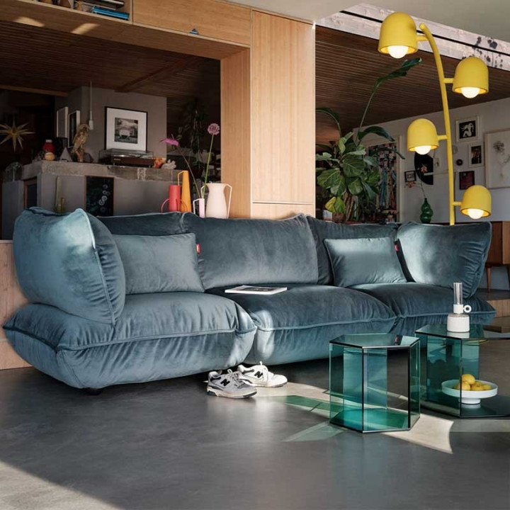 CANAPE DROIT MODULAIRE ET DESIGN SUMO POUR ESPACE INTERIEUR ET SALLE DE REPOS DES ENTREPRISES