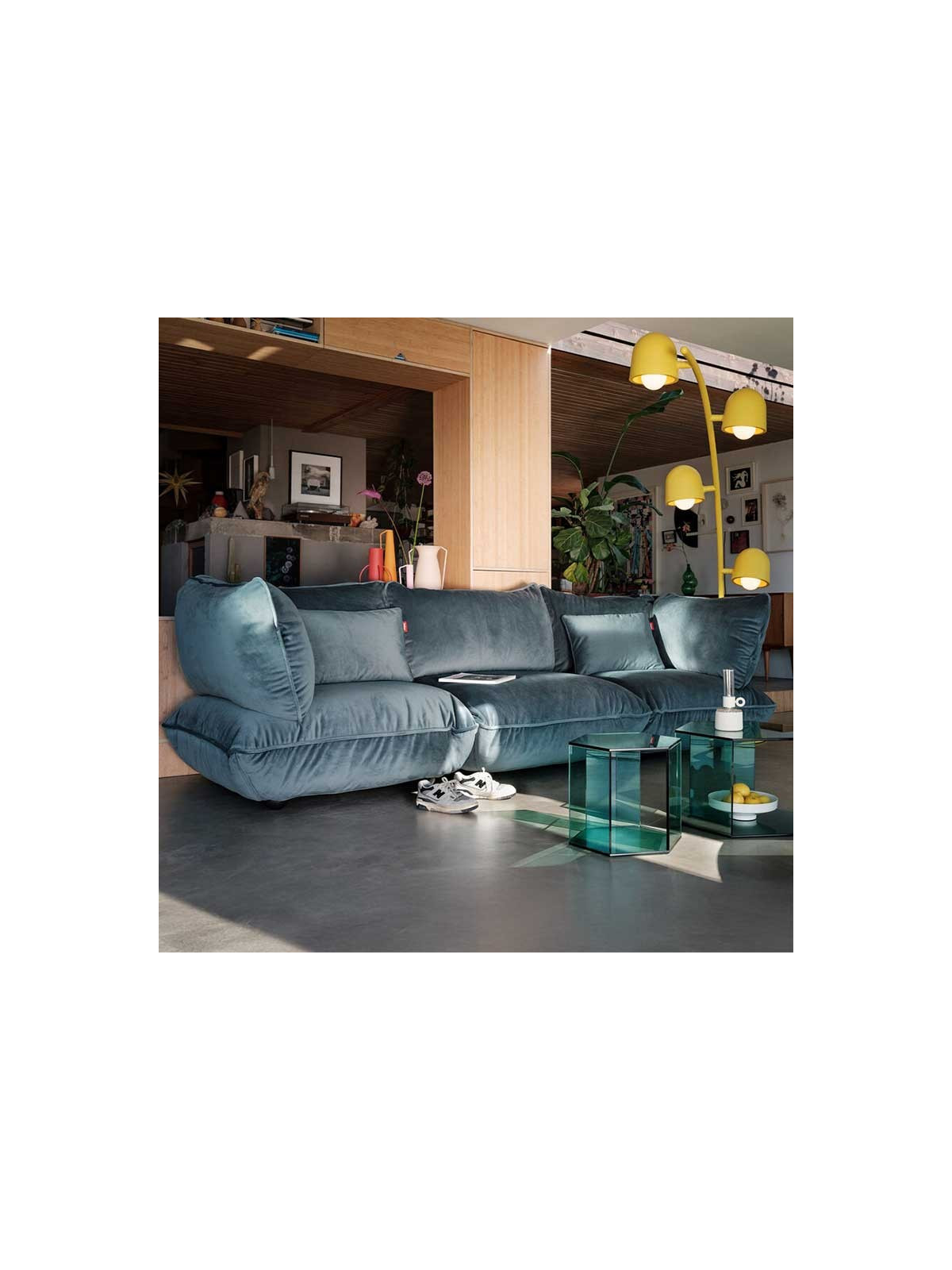 CANAPE DROIT MODULAIRE ET DESIGN SUMO POUR ESPACE INTERIEUR ET SALLE DE REPOS DES ENTREPRISES