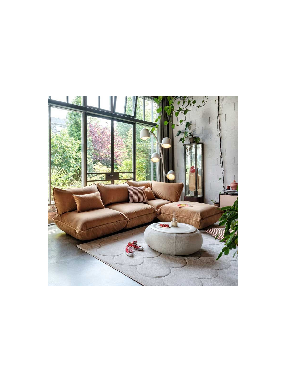 Canapé Droit Modulaire SUMO – Robuste, Élégant | Confort Durable