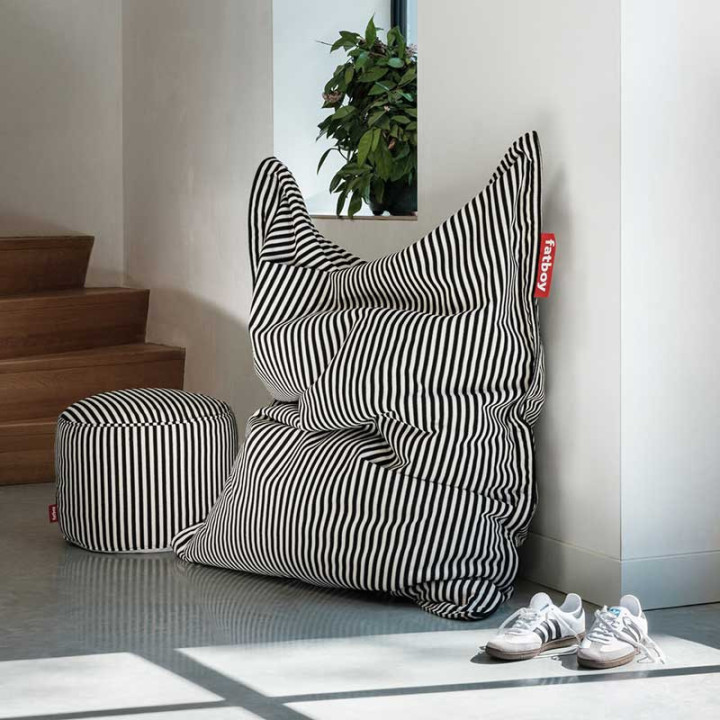 POUF DESIGN ORIGINAL SLIM TERRY DOUX
ASSISE MODERNE POUR INTÉRIEUR
DÉCORATION DESIGNER FATBOY