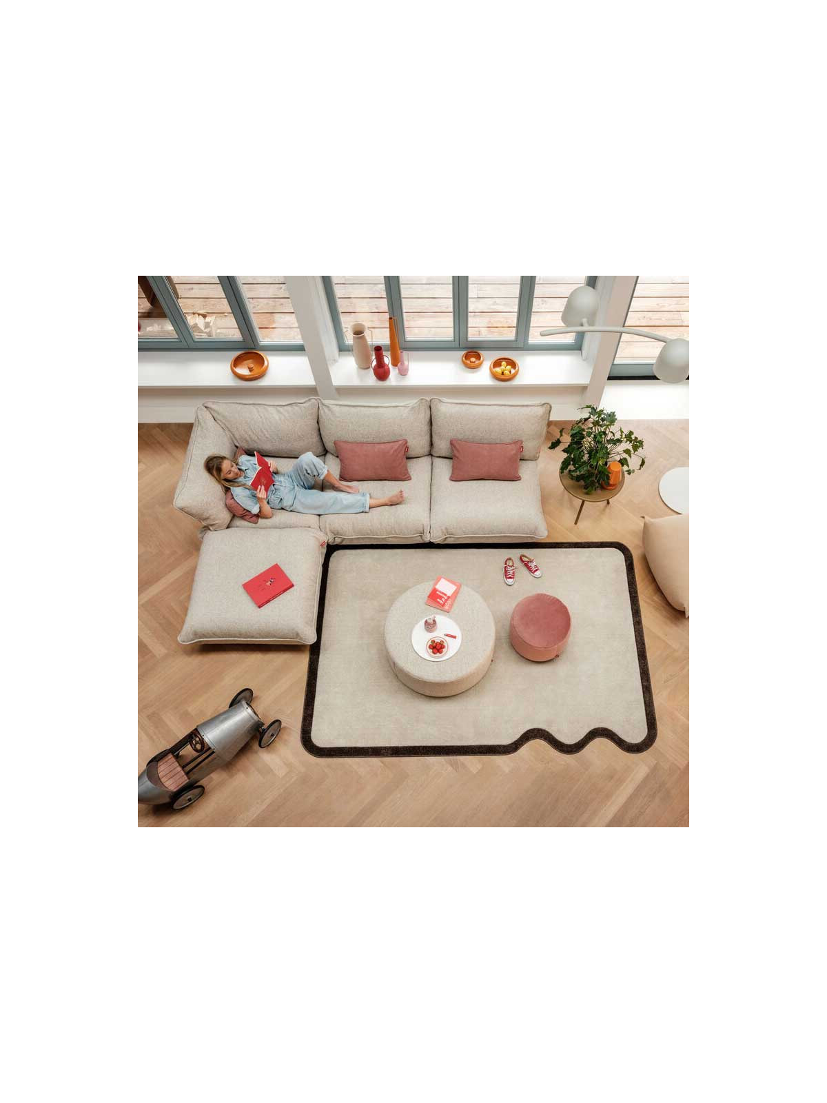 TAPIS DESIGN GRANDE TAILLE