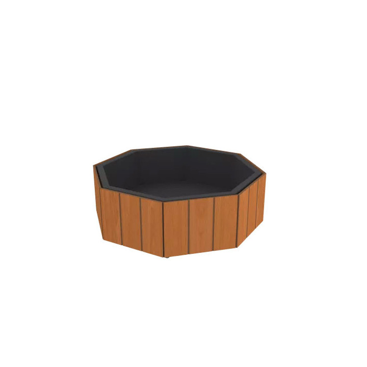 JARDINIERE HEXAGONALE COMPACT HPL FLORIM