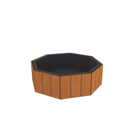 JARDINIERE HEXAGONALE COMPACT HPL FLORIM