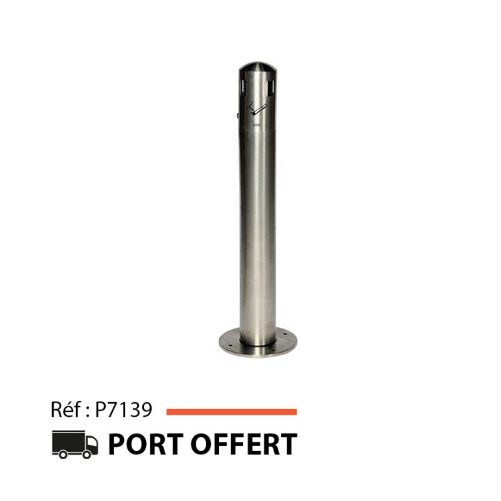PROMO - CENDRIER EXTERIEUR STELE INOX GRANDE CAPACITÉ POUR SECTEUR HORECA CHR
CENDRIER INOX POUR HÔTEL CAFÉ RESTAURANT