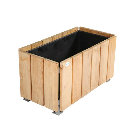 Pot de fleurs pour aménagement paysager
Jardinière rectangulaire pour espace urbain