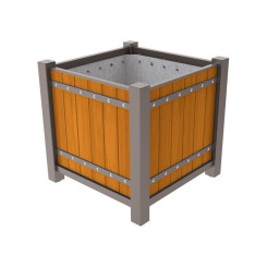 BAC A PALMIER EN ACIER ET BOIS CALAN 1060 x 1060 x 960 mm
JARDINIERE EXTERIEURE CALAN POUR ESPACE PUBLIC