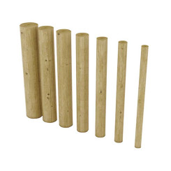 Rondins bois pin traité autoclave classe 4 – Ø au choix – 2 m