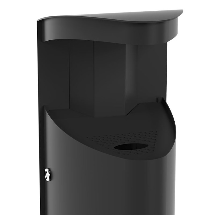 CENDRIER EXTERIEUR EN ACIER 9 L POUR RESTAURANT CAFE OU ENTREPRISE
CENDRIER MURAL OU AU SOL CONCEPT