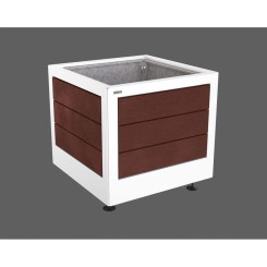 BAC A FLEUR ISAAC ACIER / PLASTIQUE AVEC ANNEAUX POUR VILLE ET COLLECTIVITÉ
JARDINIÈRE POUR FLEURISSEMENT ESPACE URBAIN