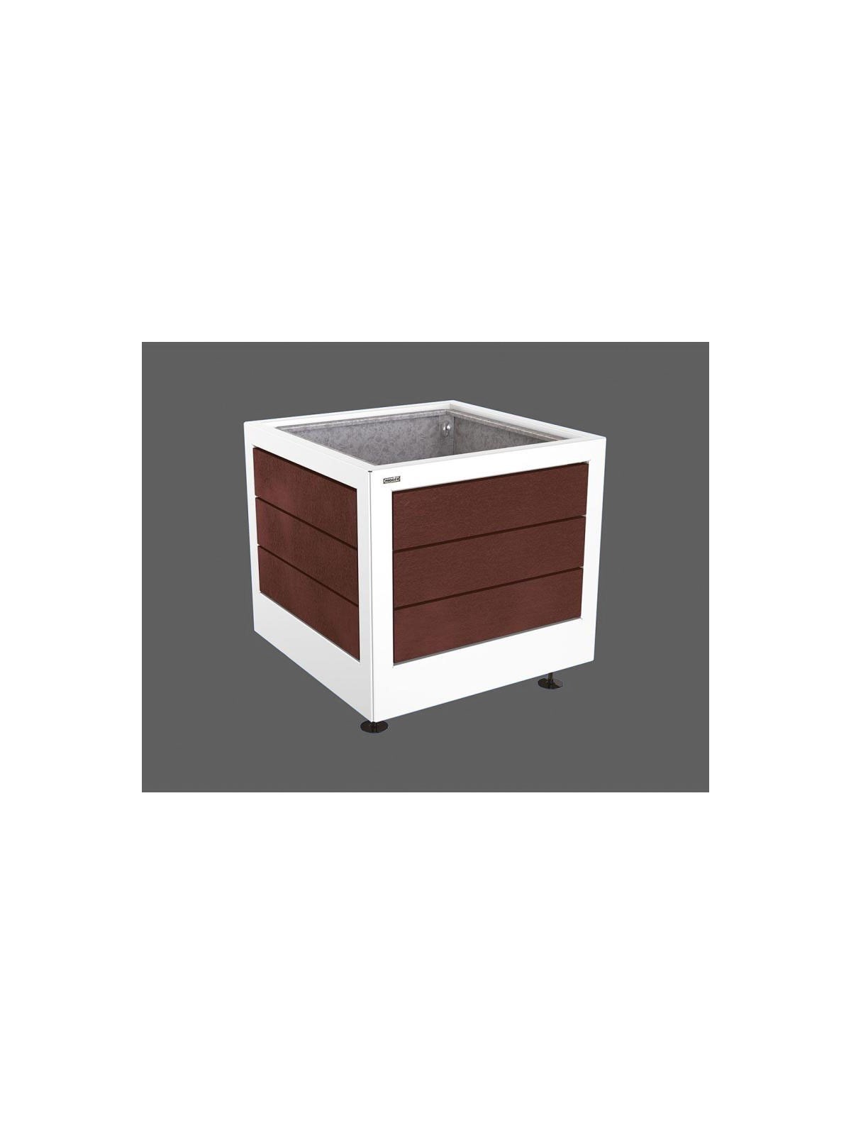 BAC A FLEUR ISAAC ACIER / PLASTIQUE AVEC ANNEAUX POUR VILLE ET COLLECTIVITÉ
JARDINIÈRE POUR FLEURISSEMENT ESPACE URBAIN