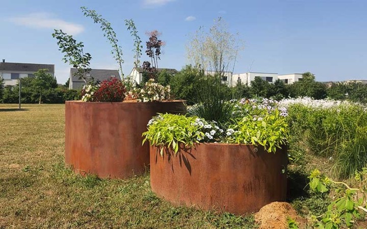POT RODEO EFFET CORTEN