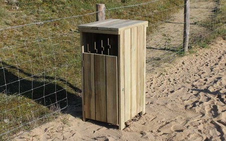 CORBEILLE STELLA EN BOIS OFFRE SPECIALE