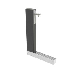 FONTAINE CATALANE cadre et grille en acier galva