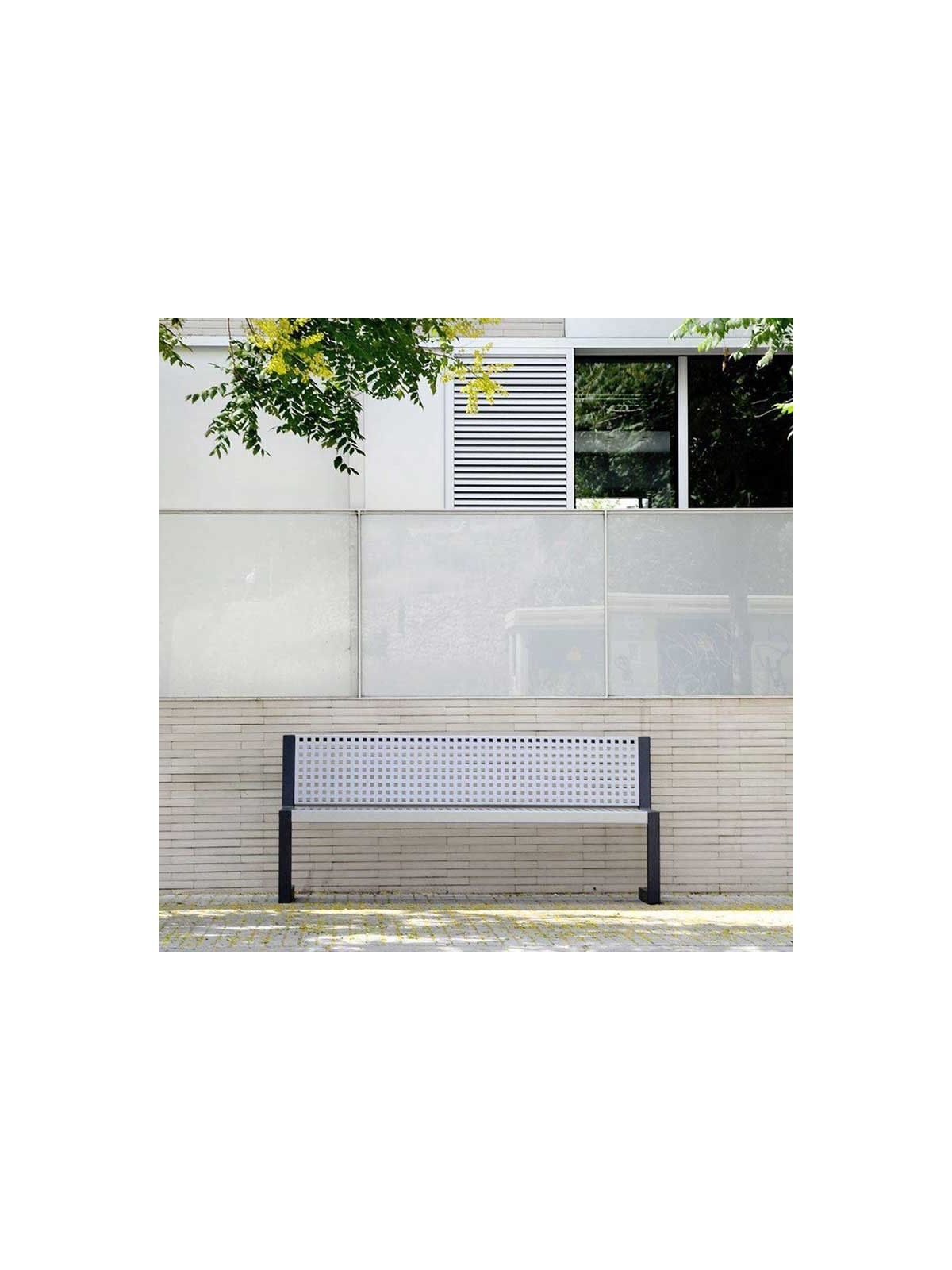 BANC DESIGN EN ACIER POUR ESPACE INTÉRIEUR ET EXTÉRIEUR
MOBILIER URBAIN EN ACIER MODERNE POUR ENTREPRISE OU COLLECTIVITÉ