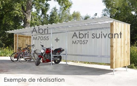 ABRI SUIVANT MULTI USAGE BOIS EXTENSION