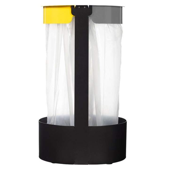 CORBEILLE DE TRI DALLAS SUR PIED 2 x 75 L GRIS ET JAUNE
POUBELLE EXTÉRIEURE OU INTERIEURE TRI ET RECYCLAGE