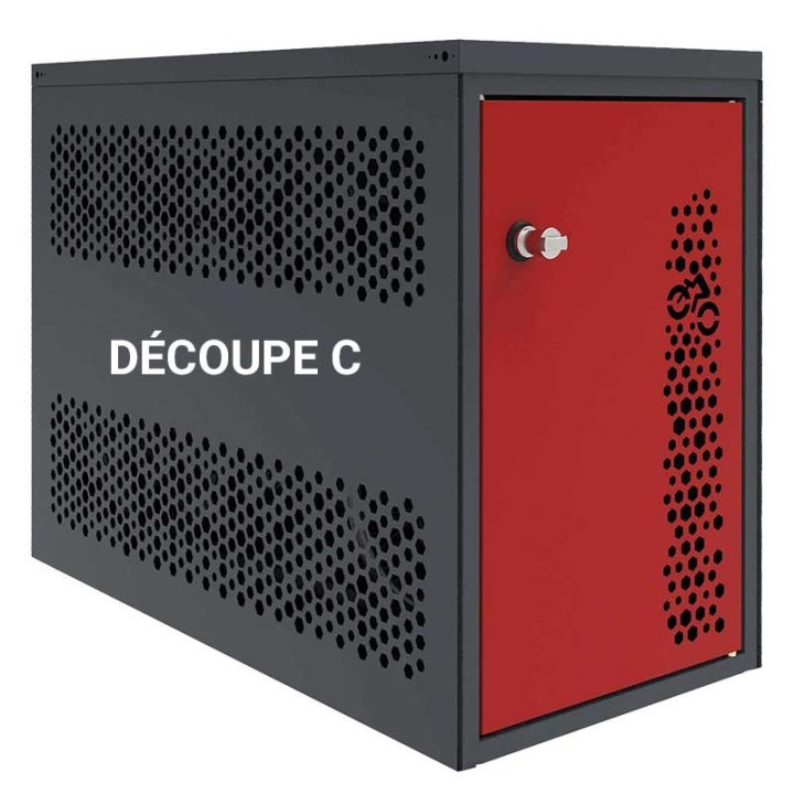 BOX A VELO SECURISE MODULO
ABRI VÉLO INDIVIDUEL PARKING A VÉLO URBAIN