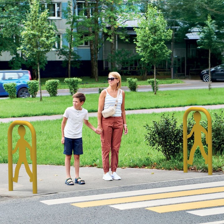 ARCEAU DE SIGNALISATION PASSAGE PIETON