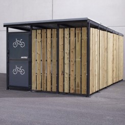 ABRI CYCLES STANLEY 3 X 5 M BARDAGE TOLE BOIS