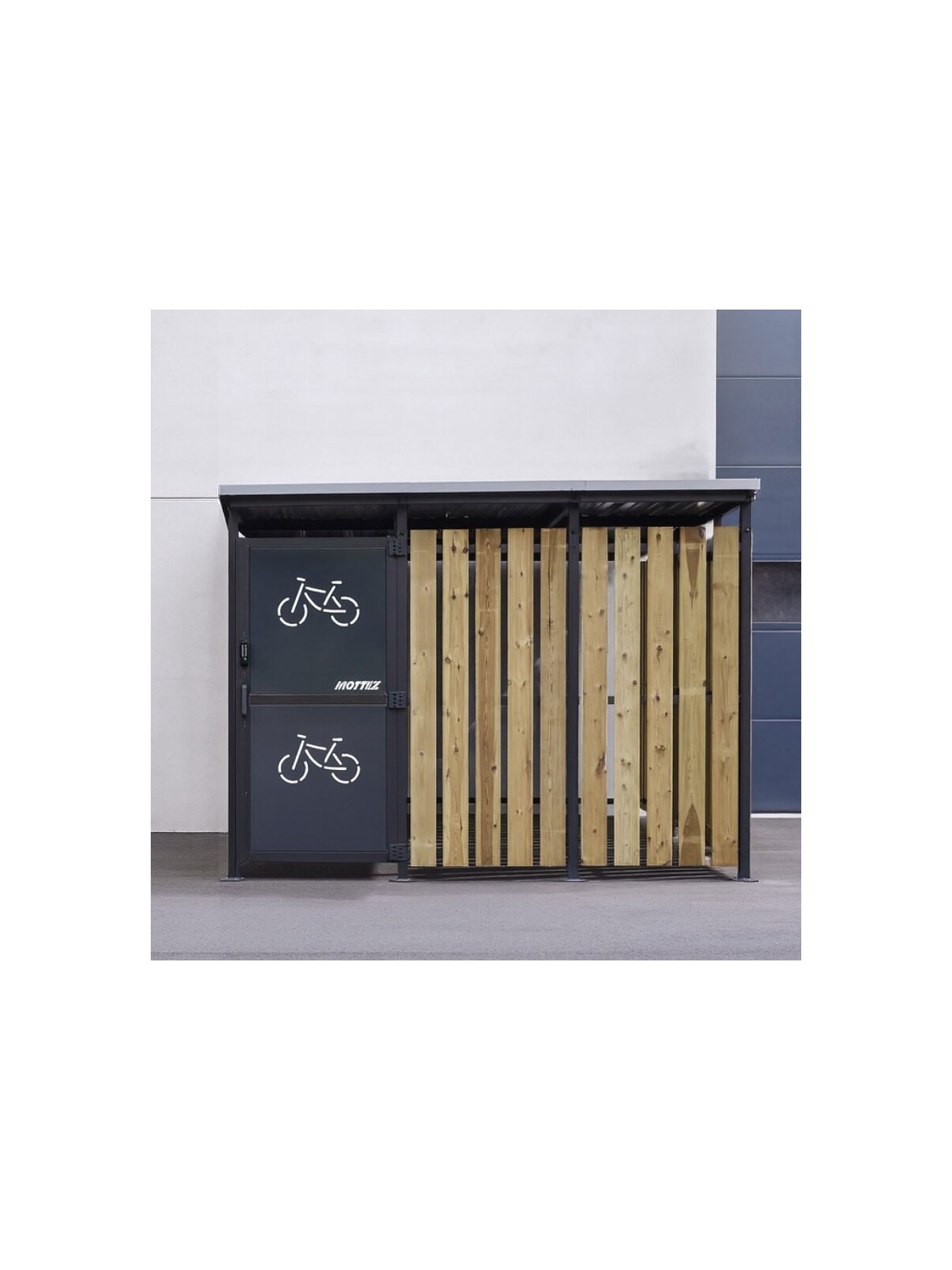 ABRI CYCLES STANLEY 3 X 5 M BARDAGE TOLE BOIS