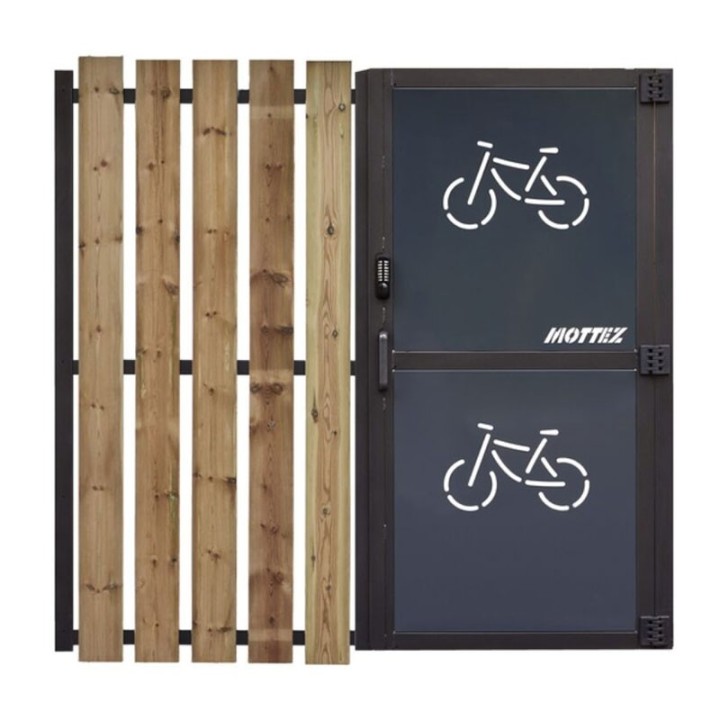 ABRI CYCLES STANLEY 5 X 5 M BARDAGE TOLE BOIS