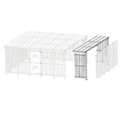 ABRI CYCLES STANLEY COMPLEMENTAIRE BAMBOU