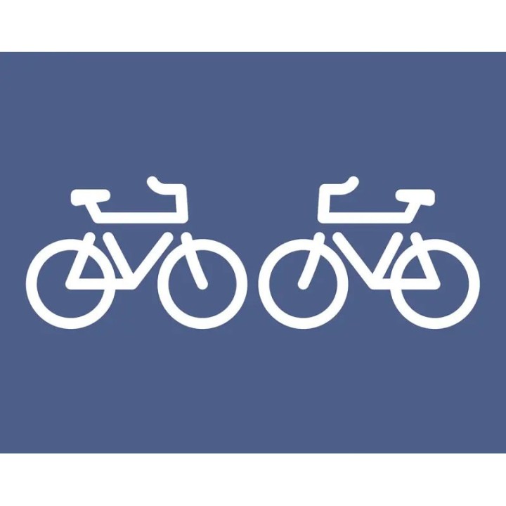 SIGNALETIQUE SYMBOLE VELO LA PAIRE