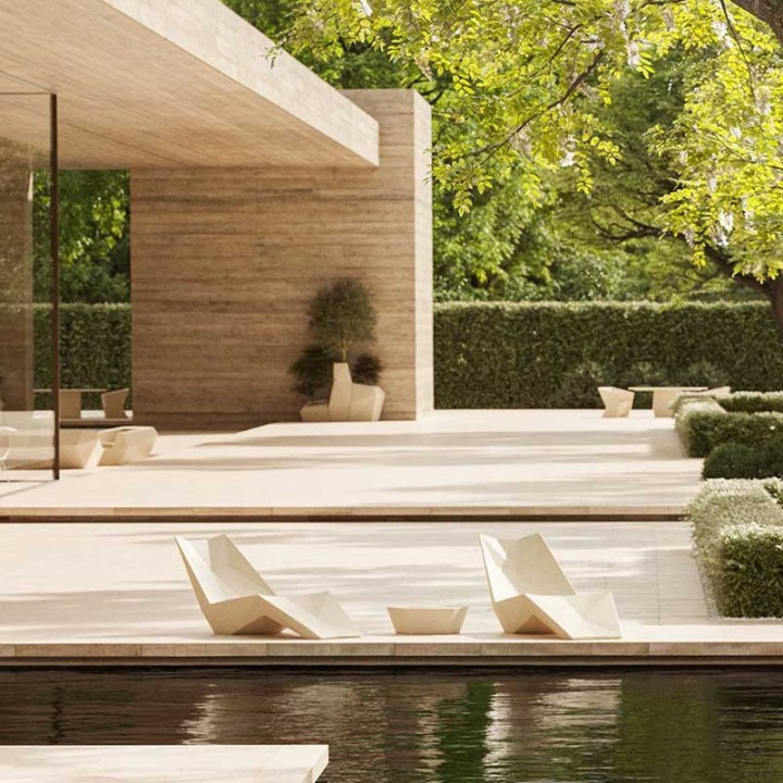 Bain de soleil FAZ design polyéthylène style design et moderne