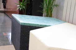 Half Neulogic – Banc urbain modulaire recyclé | Neusus Urban