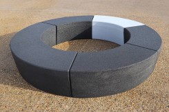 Agora Bench – Banc urbain recyclé modulable | Neusus Urban