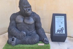 sculpture gorille – Sculpture urbaine recyclée | Neusus Urban