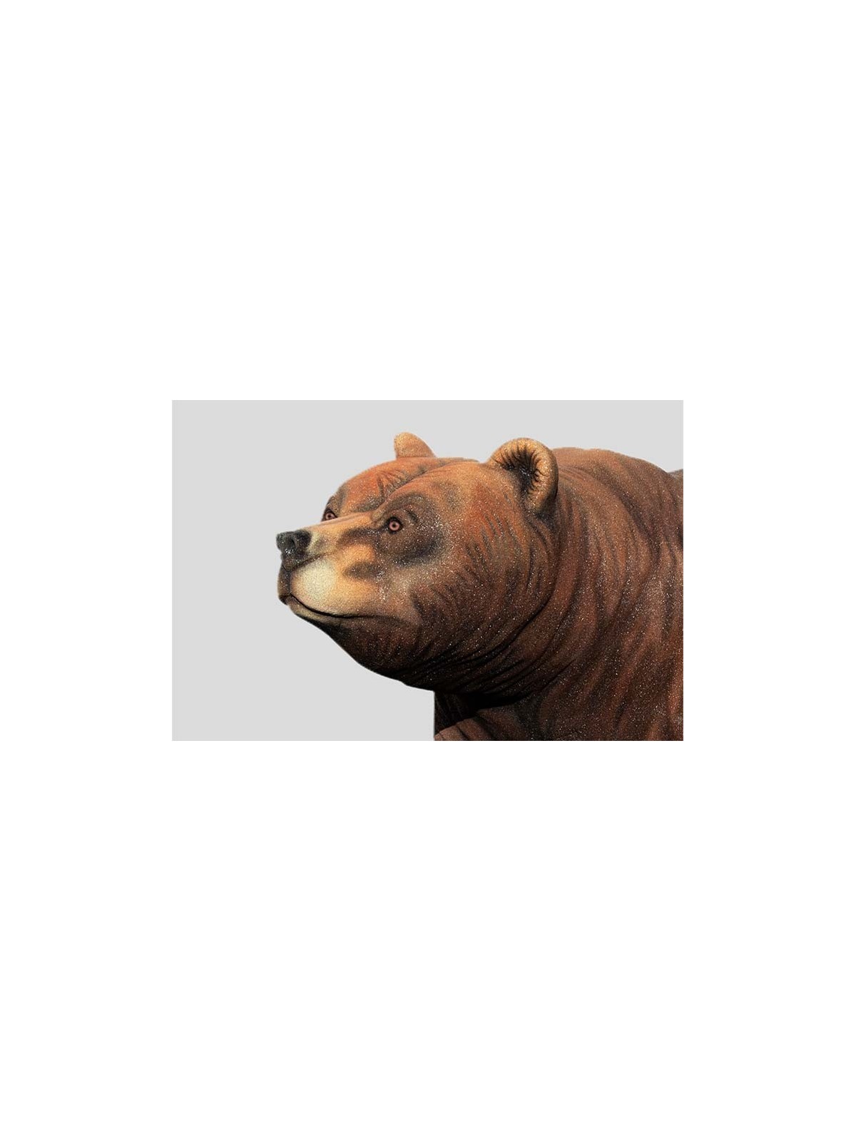 Sculpture ours en caoutchouc recyclé – Neusus Urban