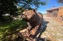 Sculpture ours en caoutchouc recyclé – Neusus Urban